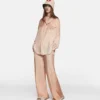 Camicia in twill di seta con stampa Twins I Camicia in twill di seta con stampa Twins I