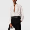 Camicia oversize con motivo leopardato Camicia oversize con motivo leopardato
