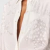 Camicia oversize con motivo leopardato Camicia oversize con motivo leopardato