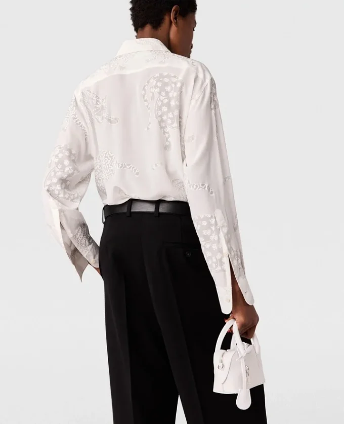 Camicia oversize con motivo leopardato Camicia oversize con motivo leopardato