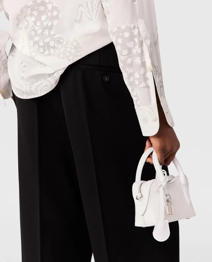 Camicia oversize con motivo leopardato Camicia oversize con motivo leopardato