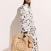 Camicia oversize con stampa ciliegie Camicia oversize con stampa ciliegie