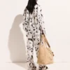 Camicia oversize con stampa ciliegie Camicia oversize con stampa ciliegie