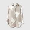 Camicia oversize con stampa colomba Camicia oversize con stampa colomba