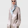 Camicia oversize con stampa colomba Camicia oversize con stampa colomba