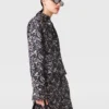 Camicia oversize con stampa pizzo Camicia oversize con stampa pizzo