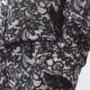 Camicia oversize con stampa pizzo Camicia oversize con stampa pizzo