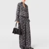 Camicia oversize con stampa pizzo Camicia oversize con stampa pizzo