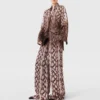 Camicia oversize con stampa serpente Camicia oversize con stampa serpente
