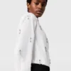 Camicia Oxford impreziosita da cristalli senza piombo Camicia Oxford impreziosita da cristalli senza piombo