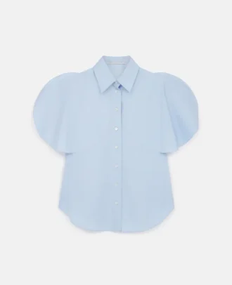 Camicia svasata a maniche corte