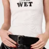 Canotta con scollo a vogatore Slippery When Wet Canotta con scollo a vogatore Slippery When Wet