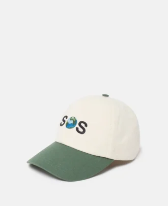 Cappellino da baseball ricamato SOS