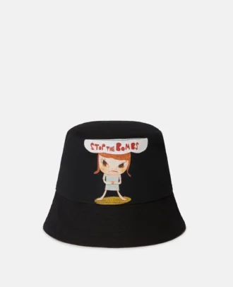 Cappello a secchiello con stampa Sinister Child