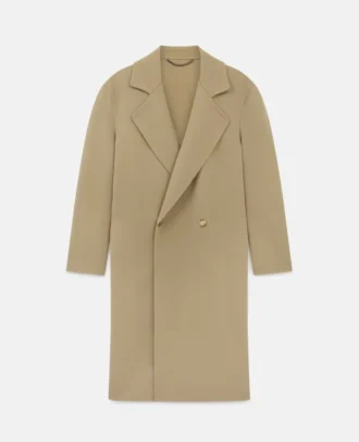 Cappotto doppiopetto in lana