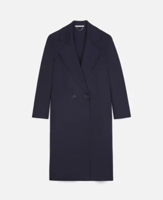 Cappotto doppiopetto in lana