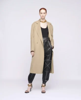 Cappotto doppiopetto in lana