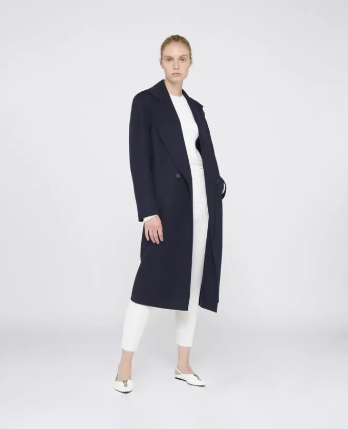 Cappotto doppiopetto in lana Cappotto doppiopetto in lana