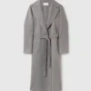 Cappotto double-face con cintura Cappotto double-face con cintura