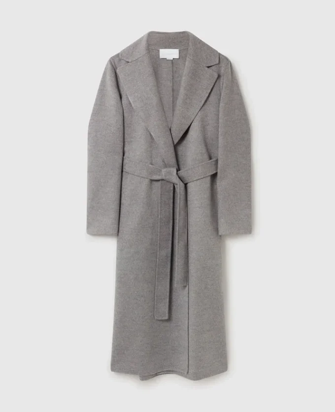 Cappotto double-face con cintura Cappotto double-face con cintura