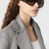 Cappotto double-face con cintura Cappotto double-face con cintura