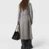 Cappotto double-face con cintura Cappotto double-face con cintura