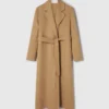 Cappotto double-face con cintura Cappotto double-face con cintura