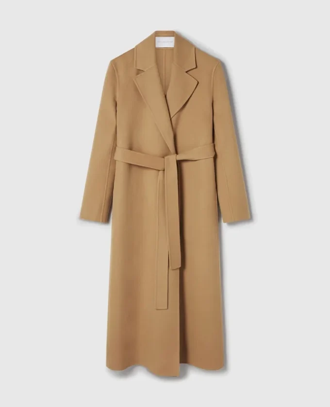 Cappotto double-face con cintura Cappotto double-face con cintura