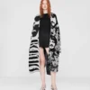 Cappotto in maglia con pannelli Get Back Cappotto in maglia con pannelli Get Back