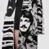 Cappotto in maglia con pannelli Get Back Cappotto in maglia con pannelli Get Back