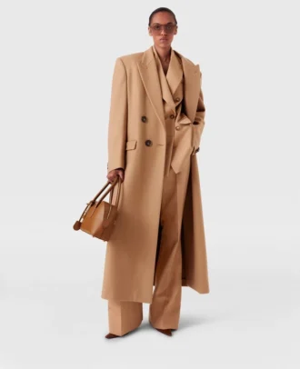 Cappotto lungo doppiopetto