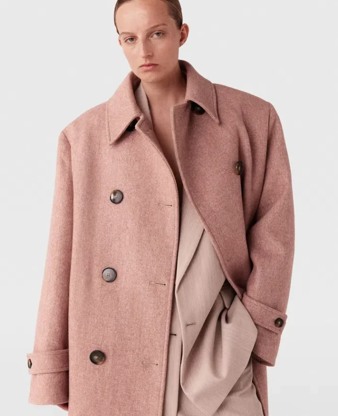 Cappotto lungo doppiopetto Cappotto lungo doppiopetto