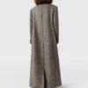 Cappotto lungo doppiopetto in tweed Cappotto lungo doppiopetto in tweed