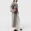 Cappotto lungo doppiopetto in tweed Cappotto lungo doppiopetto in tweed