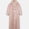 Cappotto lungo oversize in peluche Cappotto lungo oversize in peluche
