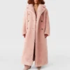 Cappotto lungo oversize in peluche Cappotto lungo oversize in peluche