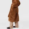 Cappotto Teddy in peluche con cintura Cappotto Teddy in peluche con cintura