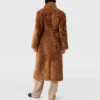 Cappotto Teddy in peluche con cintura Cappotto Teddy in peluche con cintura
