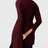 Cardigan a maniche lunghe a coste