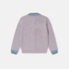 Cardigan con bordi smerlati