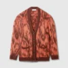 Cardigan con scollo a V Cloud Leopard Cardigan con scollo a V Cloud Leopard