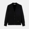 Cardigan con scollo a V e maniche lunghe Cardigan con scollo a V e maniche lunghe