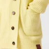 Cardigan con scollo a V in maglia grossa Cardigan con scollo a V in maglia grossa