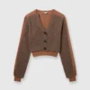 Cardigan corto ibrido Cardigan corto ibrido