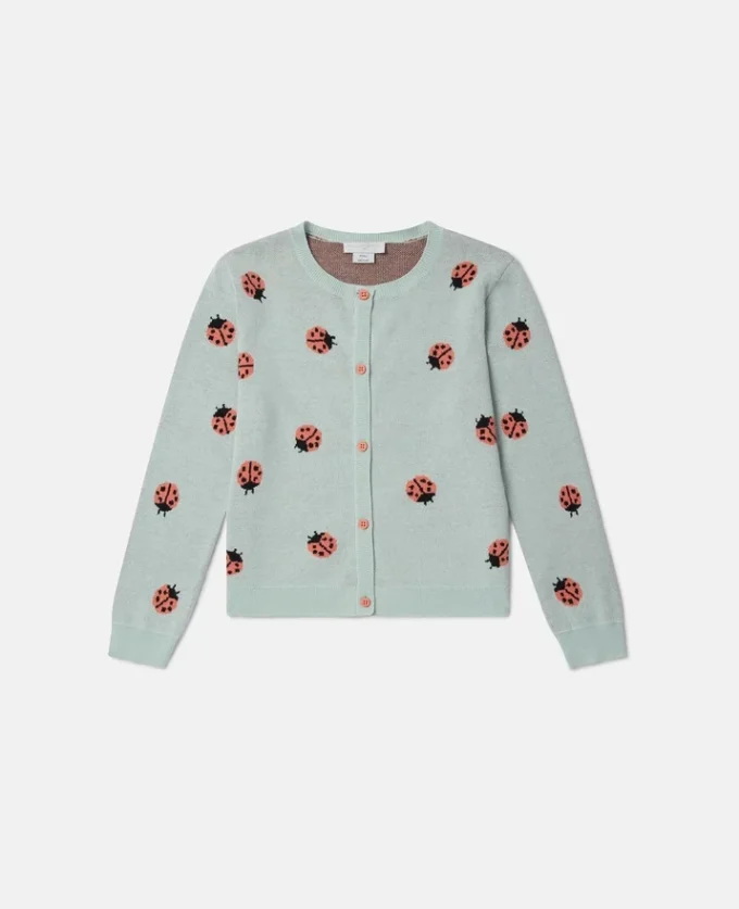 Cardigan girocollo lavorato a maglia Ladybird Cardigan girocollo lavorato a maglia Ladybird