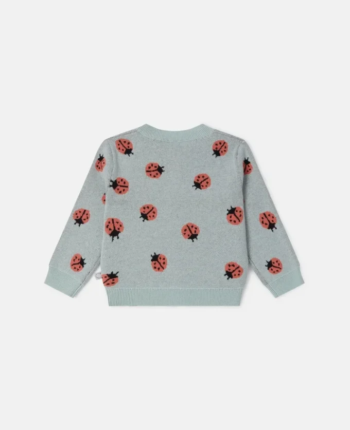Cardigan girocollo lavorato a maglia Ladybird Cardigan girocollo lavorato a maglia Ladybird