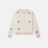 Cardigan girocollo lavorato a maglia Toadstool