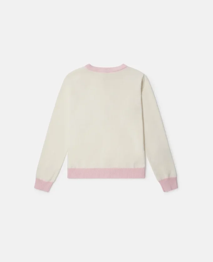 Cardigan girocollo lavorato a maglia Toadstool