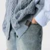 Cardigan ibrido in maglia Cardigan ibrido in maglia