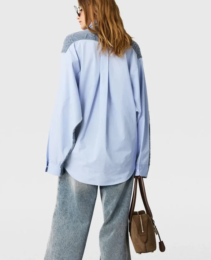 Cardigan ibrido in maglia Cardigan ibrido in maglia